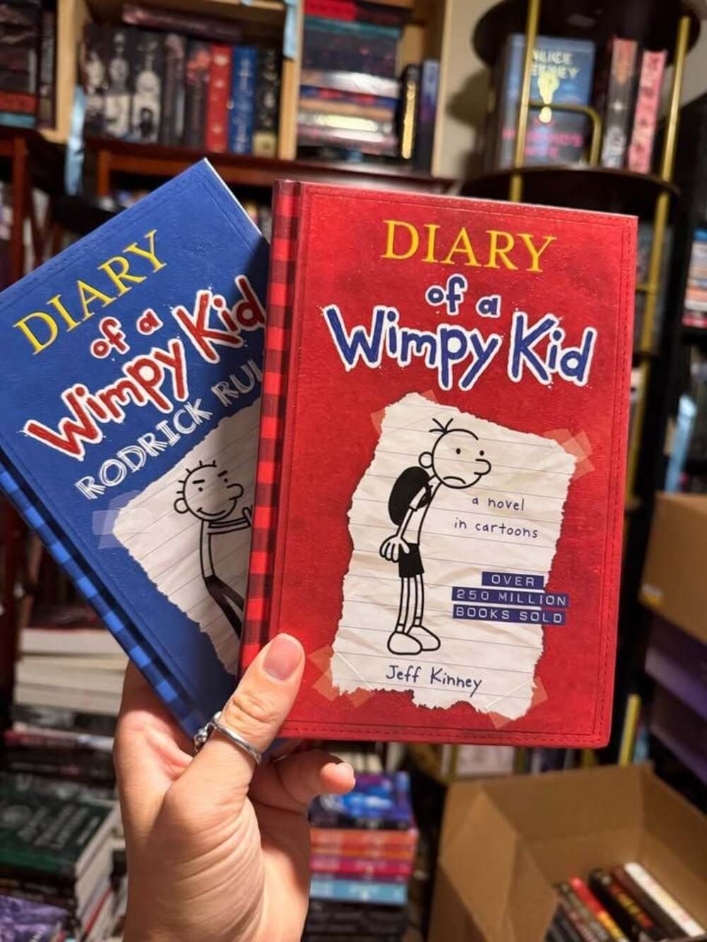 Diary of a Wimpy Kid Books - Original and Rodrick Rules